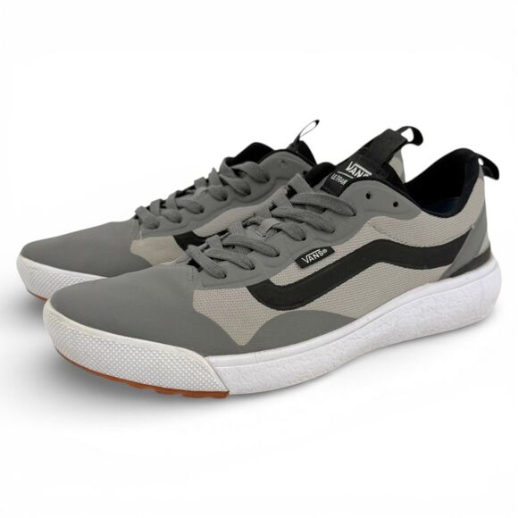 Vans Men's UltraRange EXO Shoes Pewter White Size 9.5